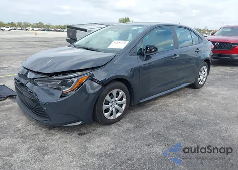 2025 Toyota Corolla Le from USA, damaged, VIN 5YFB4MDE1SP262600